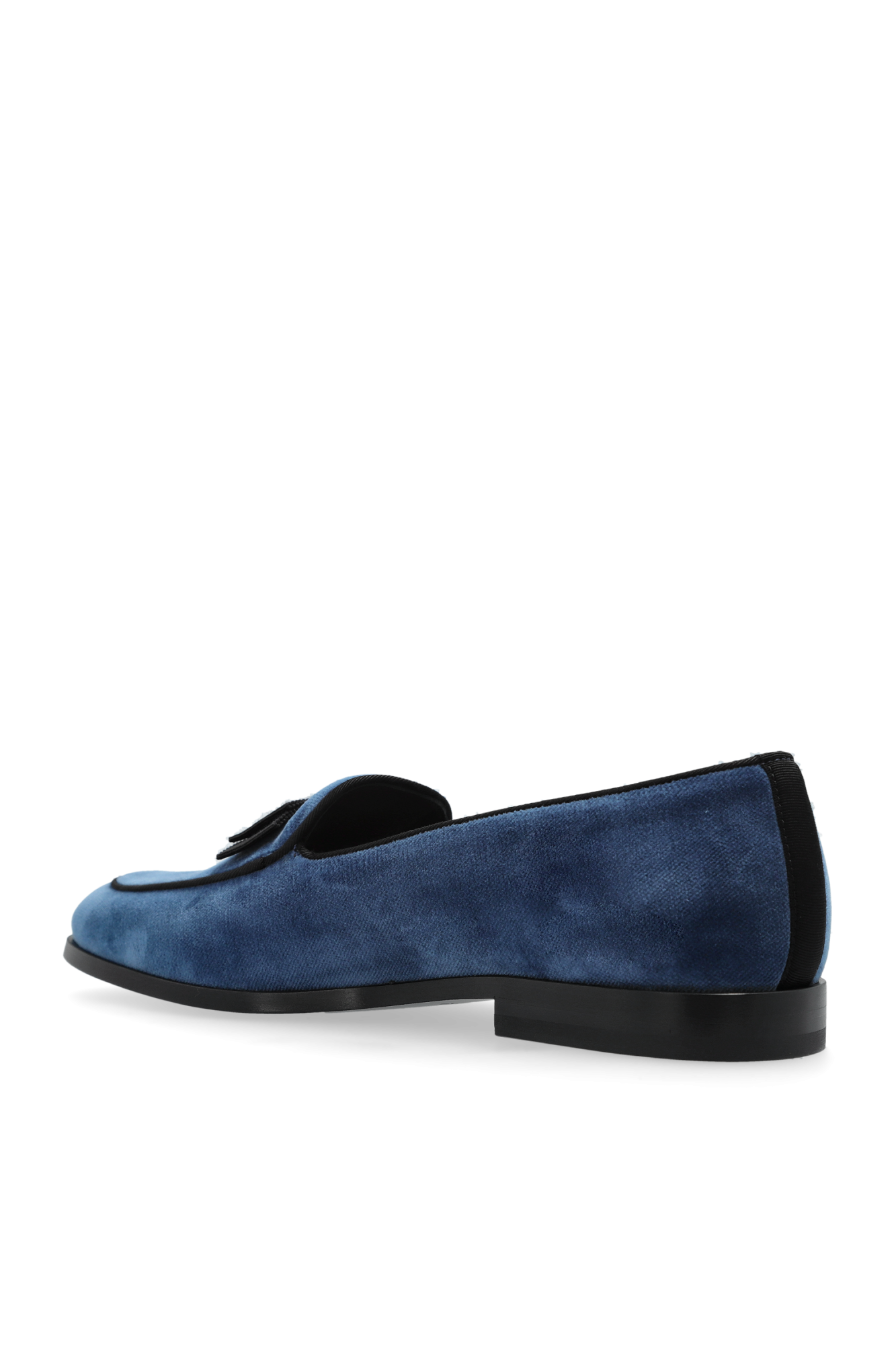 Dolce & Gabbana 青 ローファー Blue Shoes with logo Dolce & Gabbana - Vitkac AS